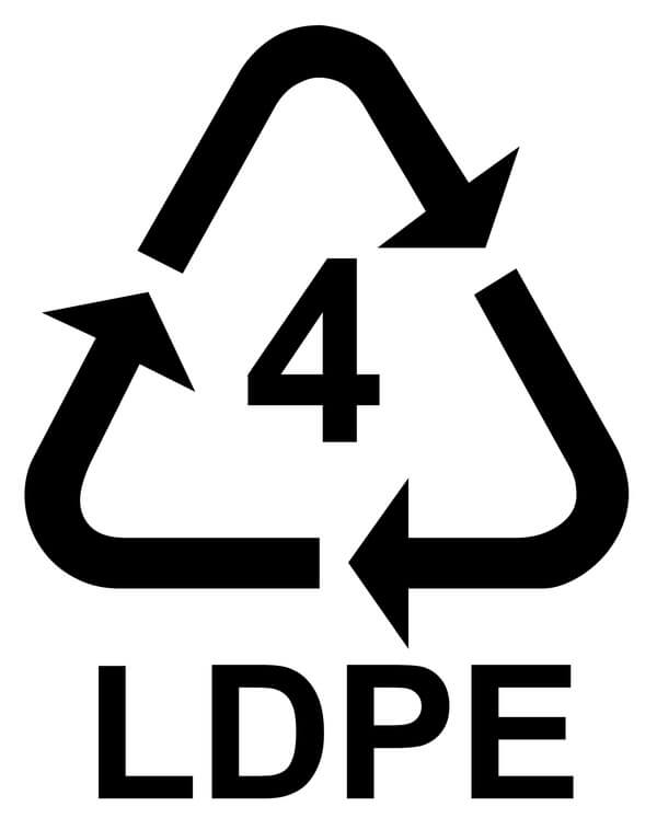 Low-Density Polyethylene (LDPE) Symbol