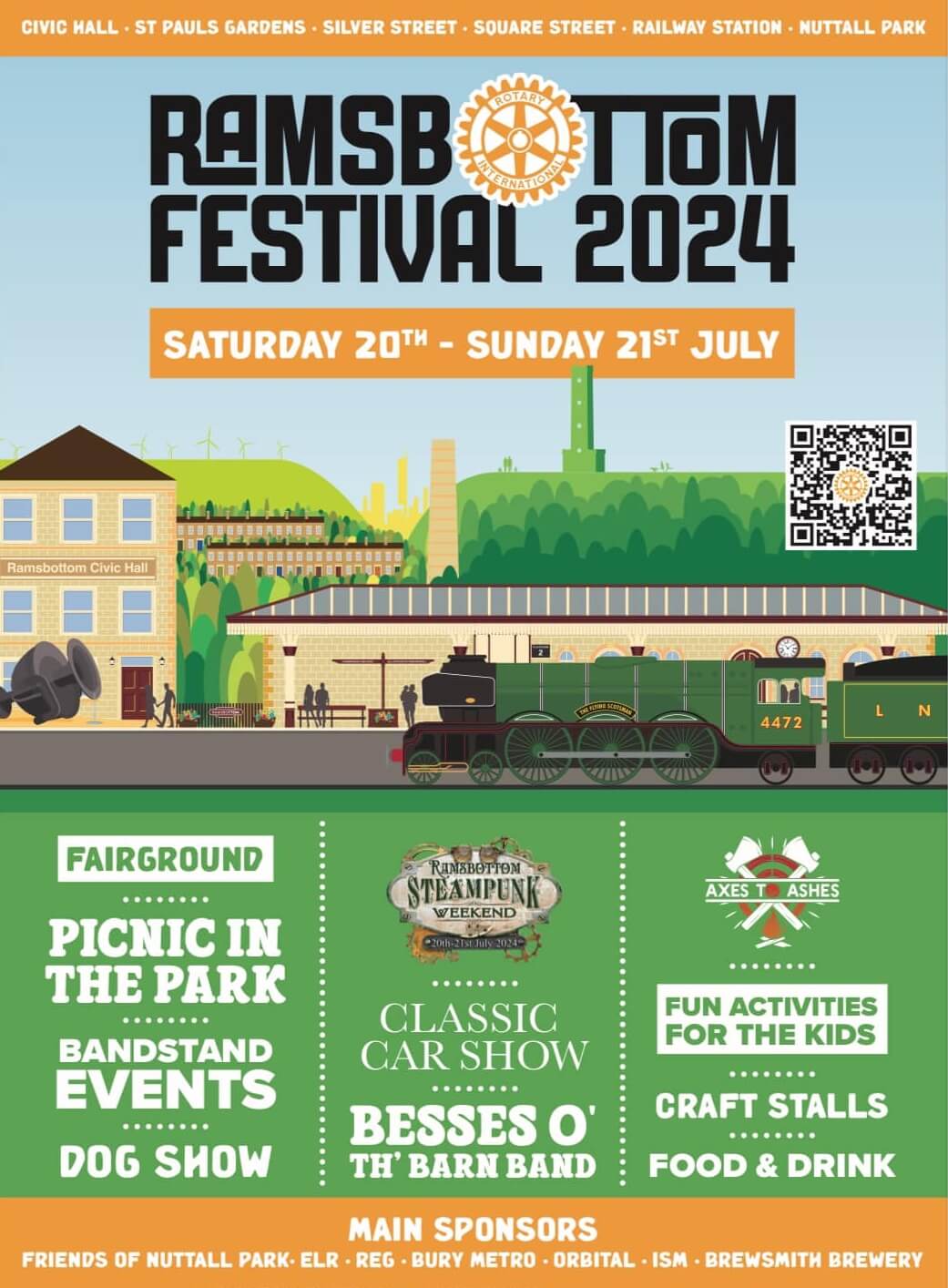 Ramsbottom Festival 2024 Poster