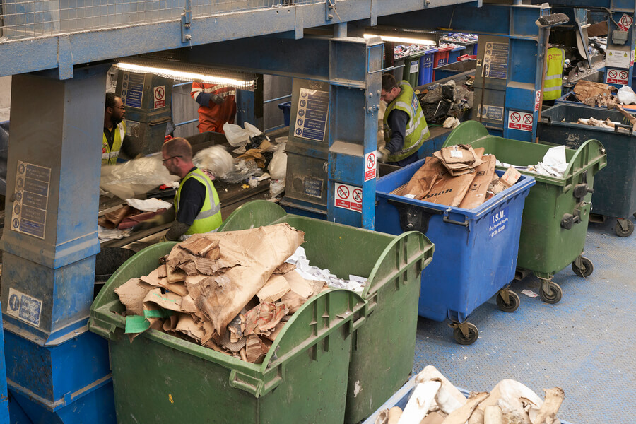 ISM's waste and recycling facility