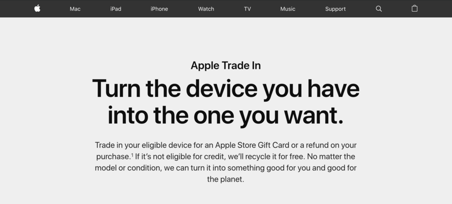 Apple Trade In Scheme