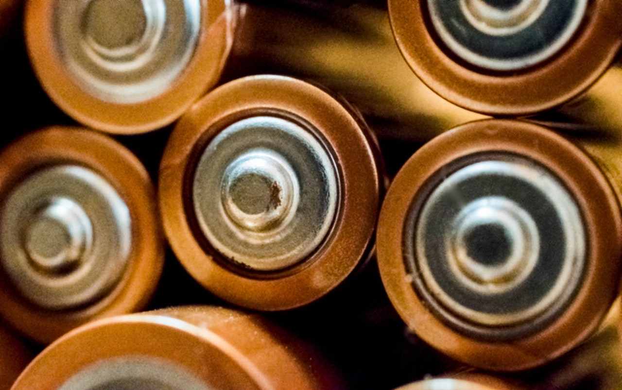 Different types and batteries for recycling