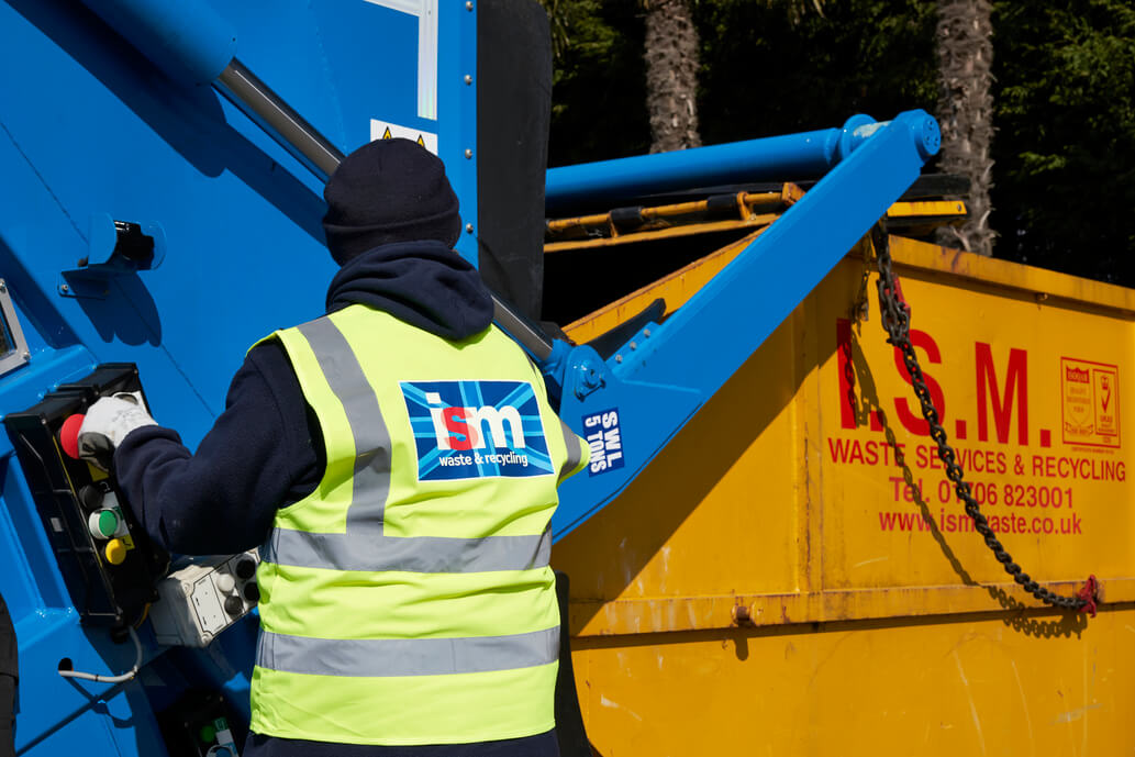 REL Skip Dry Mixed Recycling Collection