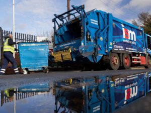 Bin collection from customers site