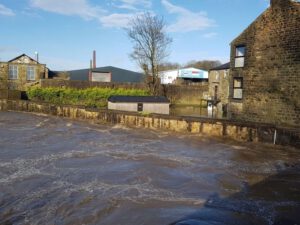 Flood in Ramsbottom 2020