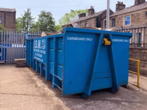 Free to use cardboard skip