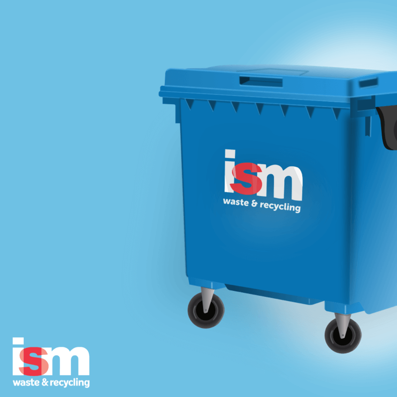 660 Litre Wheelie Bin