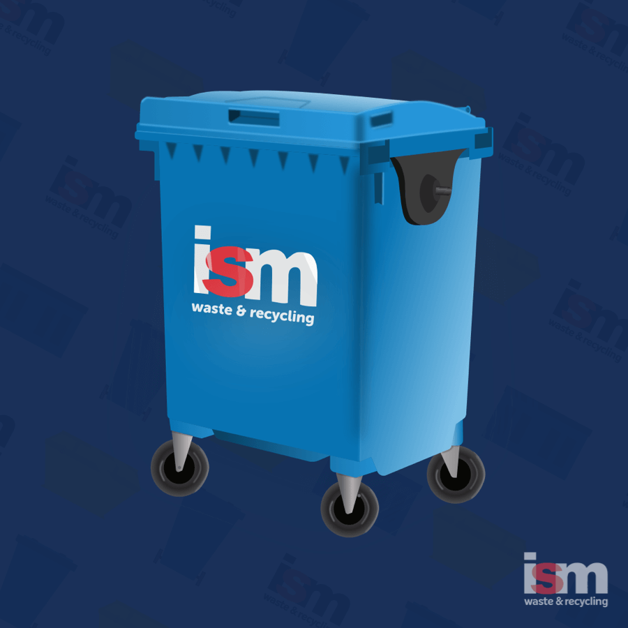 660 Litre Wheelie Bin commercial waste container