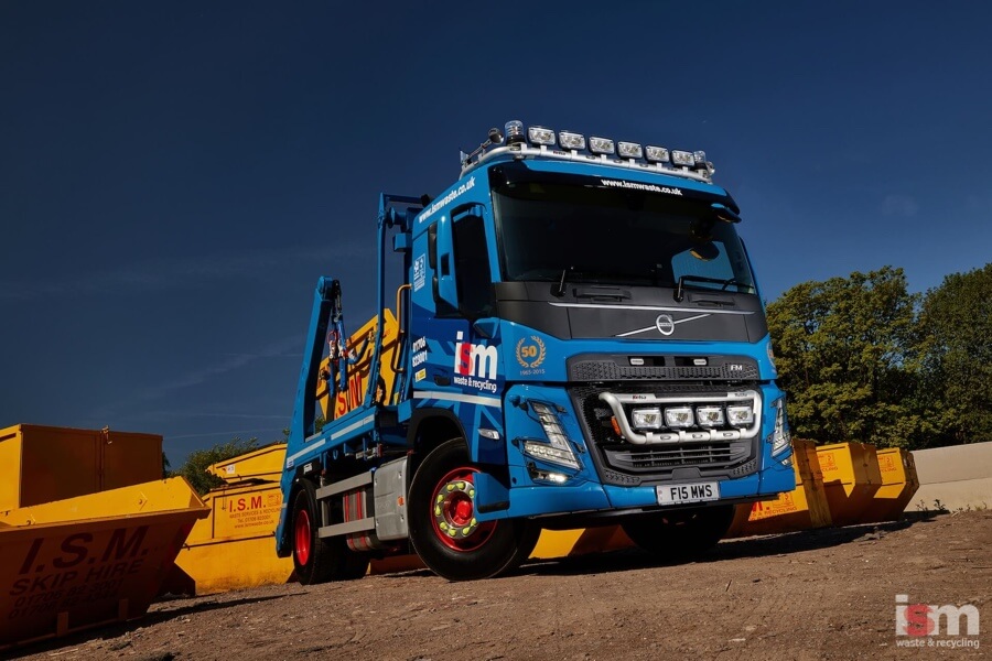 ISM skip truck
