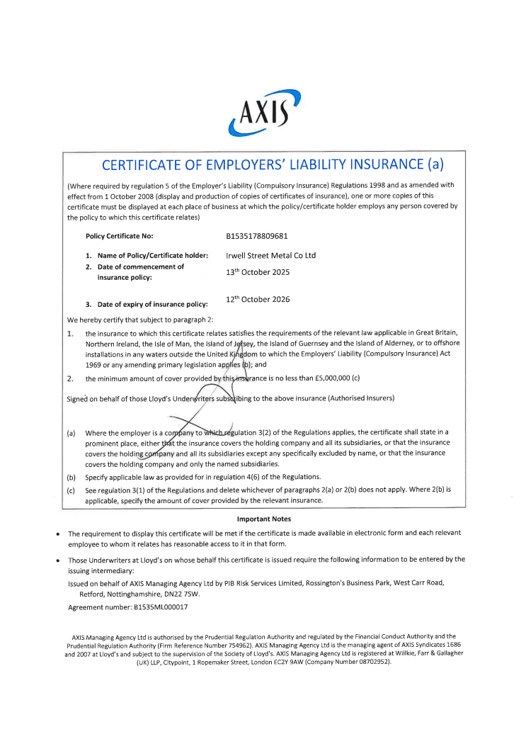 Employers Liability Insurance preview