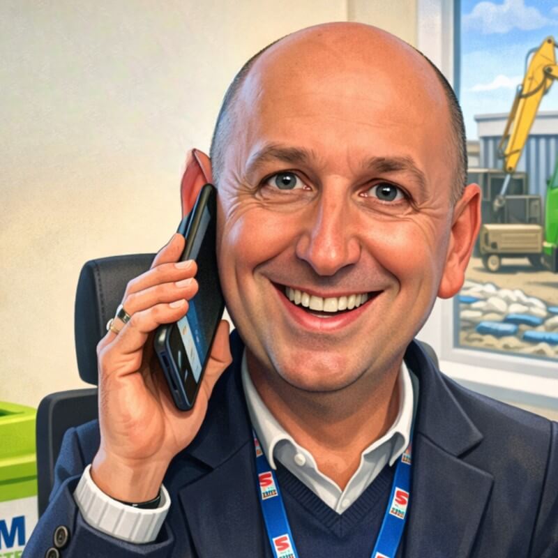 Ross Freedman caricature