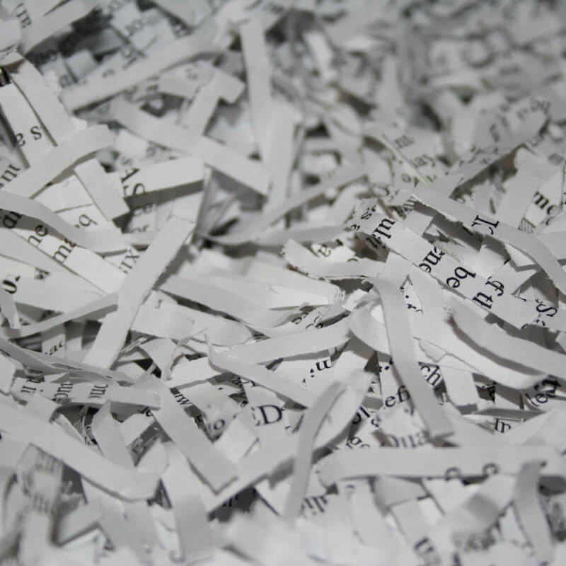 Confidential waste disposal service